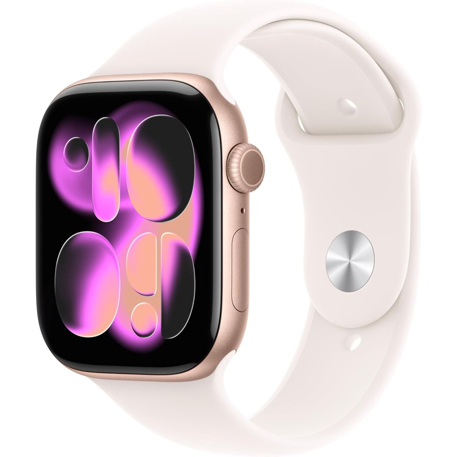 Buy Apple,Apple Watch Series 11 GPS 46mm Smartwatch – Rose Gold Aluminium Case with Light Blush Sport Band - Gadcet UK | UK | London | Scotland | Wales| Near Me | Cheap | Pay In 3 | Smart Watches